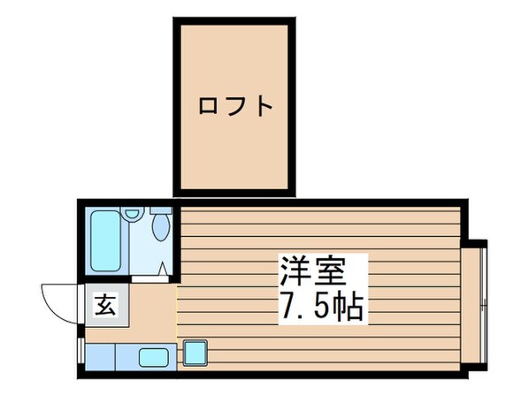 プラリネットハイツの物件間取画像